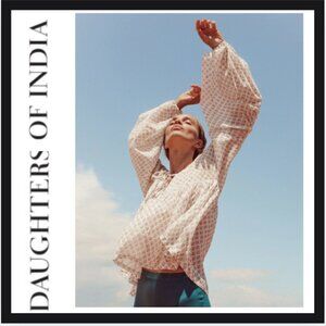 Daughters of India Rashmi Blouse ~ Cinnamon